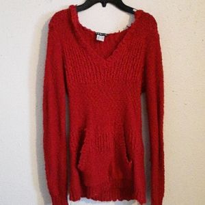 Soft Sweater with Hood